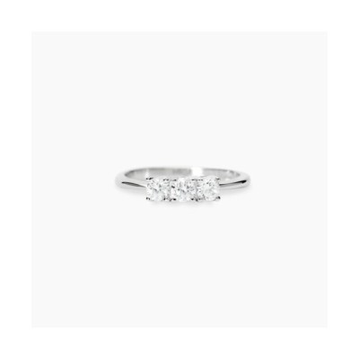 Anello trilogy con diamanti lab-grown 0,45 carati [81e078f8]