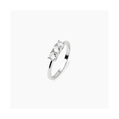 Anello trilogy con diamanti lab-grown 0,45 carati [efdbfaf1]