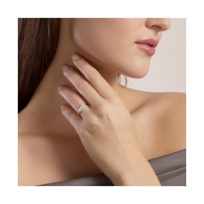 Anello trilogy con diamanti lab-grown 0,45 carati [ea8bbdef]