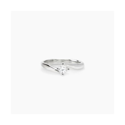 Anello solitario con diamante lab-grown 0,25 carati [7bcb95aa]