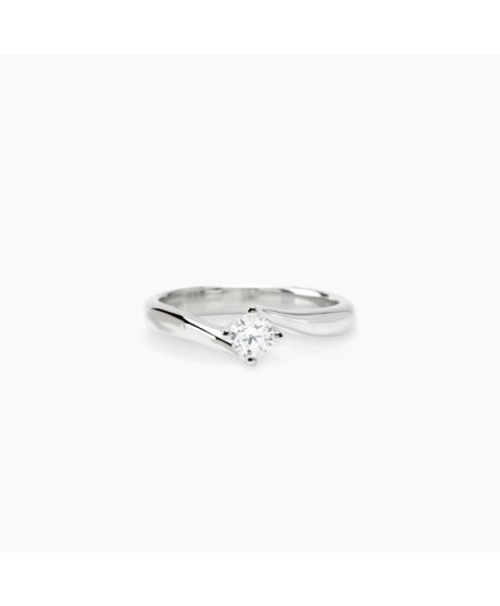 Anello solitario con diamante lab-grown 0,25 carati [7bcb95aa]