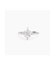 Anello in argento con stella polare e zirconi bianchi [1aadfd4f]