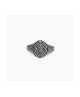 Anello chevalier ovale con borchie da uomo [3e2865f7]