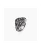 Anello chevalier ovale con borchie da uomo [5013e7fe]