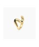 Anello wavy in argento dorato regolabile [44f3f52a]