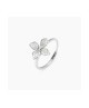 Anello in argento con fiore in zirconi [e7898a22]