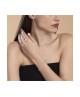 Bracciale in argento con zirconi a forma di fiore [a57b9a7f]