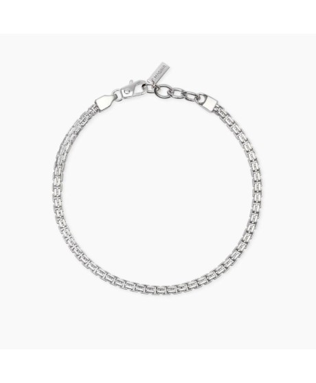 Bracciale in argento con catena veneta [96328e9c]