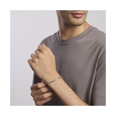 Bracciale in argento con catena veneta [fd594b8b]