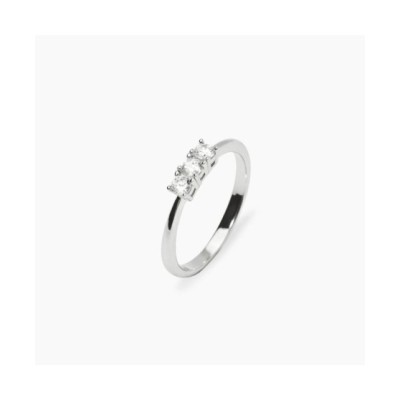 Anello trilogy con diamanti lab-grown 0,27 carati [80b71ca6]