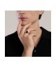 Anello KINGSTONE ovale in argento e onice [65262a8c]