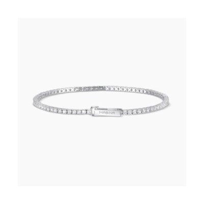 Bracciale tennis in argento con zirconi [200ce3a3]