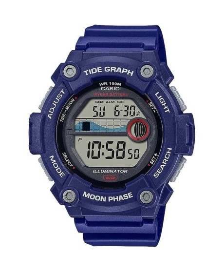 Orologio Multifunzione Uomo Casio Collection Indicatore Maree - WS-1300H-2AVEF [025f274e]