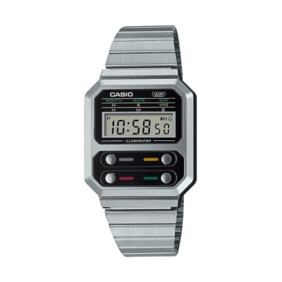 Casio Vintage Grigio orologio unisex - A100WE-1AEF [92f4a9e2]