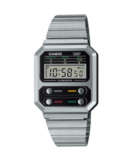 Casio Vintage Grigio orologio unisex - A100WE-1AEF [92f4a9e2]