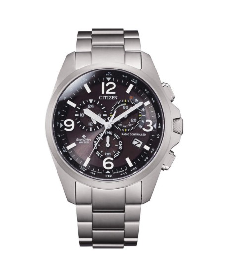 Orologio Citizen Uomo Collezione Radiocontrollato Field Acciaio - CB5920-86E [8022af2f]