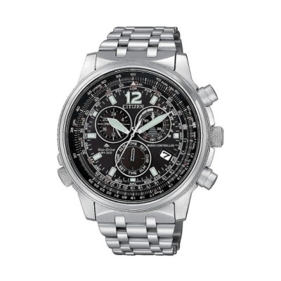 Orologio Citizen Uomo Collezione Radiocontrollato Crono Pilot Acciaio - CB5860-86E [9c1fc3dd]