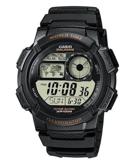 Orologio Casio World Time Uomo - AE-1000W-1AVEF [0e72ca08]