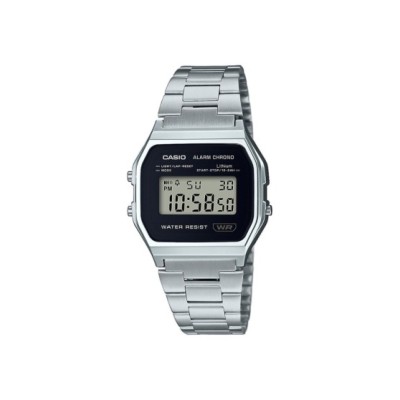 Casio Vintage Argentato/Acciaio Unisex - A158WEA-1EF [4099e1bf]