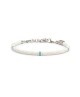 Bracciale con dischetti conchiglie bianche e turchesi 13BR131-W [c1dbcd12]