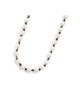 Collana cordino marrone con perle 13CO049-W [16cf9aee]