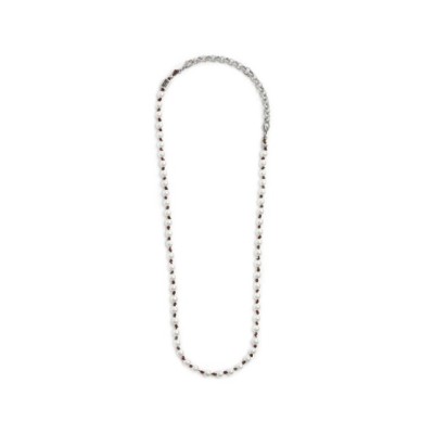 Collana cordino marrone con perle 13CO051-W [68c55bb4]