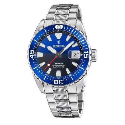 Orologio Festina solo tempo Uomo Quartz Diver - F20669/1 [3ea010e5]