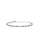 BRACCIALE IN ACCIAIO E RADICE DI RUBINO TJ3646 [4ae2cbbf]