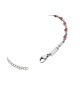 BRACCIALE IN ACCIAIO E RADICE DI RUBINO TJ3646 [93c488b2]