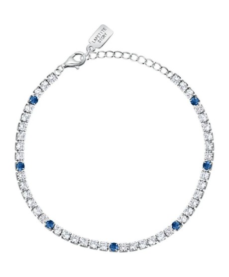 BRACCIALE TENNIS LA PETITE STORY IN ARGENTO - LPS05AWV49 [5ab45d0e]