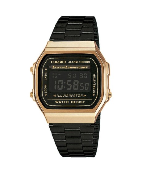 Casio Vintage Nero Orologio Unisex - A168WEGB-1BEF [bad4d53a]