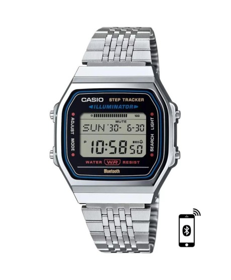 Orologio Casio Vintage Unisex Bluetooth Contapassi ABL-100WE-1AEF [9e3d2796]
