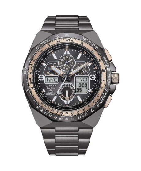 Orologio Radiocontrollato Multifunzione Uomo Citizen JY8146-54E [ae702f1f]