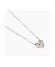 Girocollo con cuore effetto martellato 851008 [353659a9]
