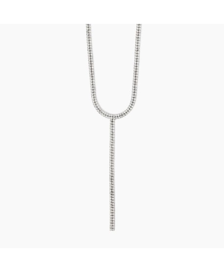 Girocollo tennis cravattino con cristalli 851018 [5b8a7778]