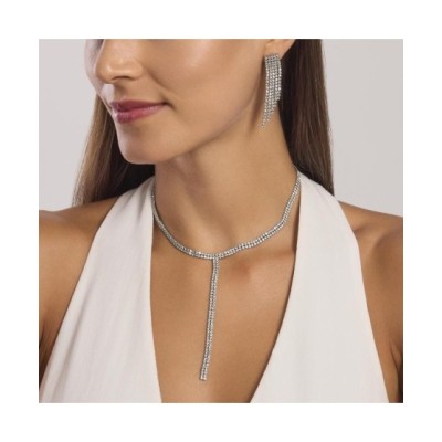 Girocollo tennis cravattino con cristalli 851018 [30e1b26f]