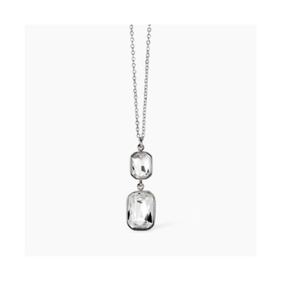Girocollo con cristalli bianchi pendenti 851003 [5d81b6a8]