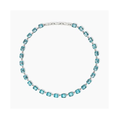 Girocollo con cristalli azzurri 851004 [c8c6bdad]