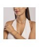 Bracciale tennis dorato multicolor 831015 [47a6b8de]