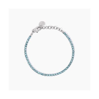 Bracciale tennis con cristalli azzurri 831016 [a06853d5]