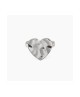 Anello con cuore effetto martellato 821002 [1a280b41]