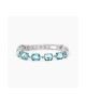 Bracciale con cristalli azzurri 831001 [82b5350c]