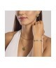 Bracciale dorato con tondi effetto martellato 831007 [fe656401]