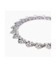 Bracciale con cuori effetto martellato 831008 [e45b6b0e]