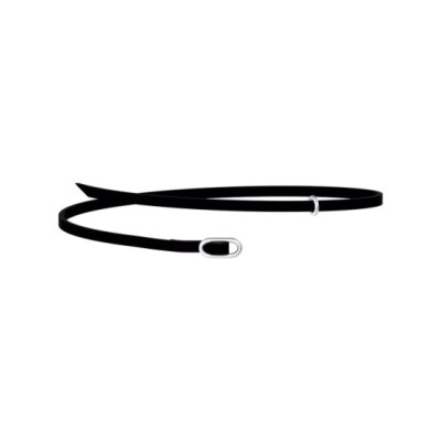 Choker-bracciale componibile in camoscio nero 751233 [d62af308]