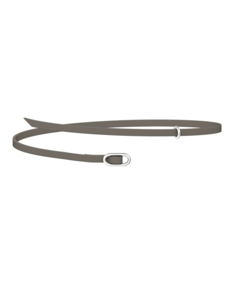 Choker-bracciale componibile in camoscio grigio 751234 [436df80d]