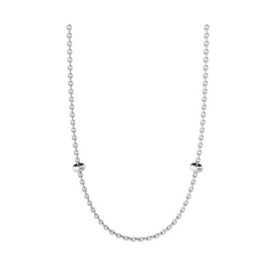 Collana in acciaio con catena forzatina 751232 [51862b09]