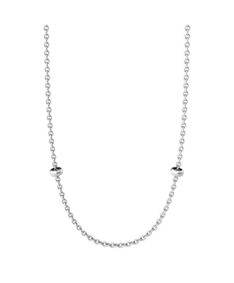 Collana in acciaio con catena forzatina 751232 [51862b09]