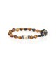 Bracciale Unisex Cordoncino GERBA LAB063 con Pietre Naturali e Chiusura Cappio [0753dffd]