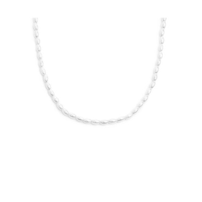 Collana catena con perle ovali 33CN0032-W [c4e3fbe8]